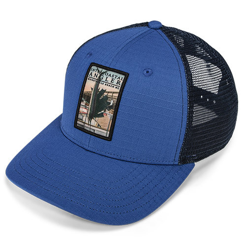 Royal Cotton Ripstop & Navy Trucker Mesh